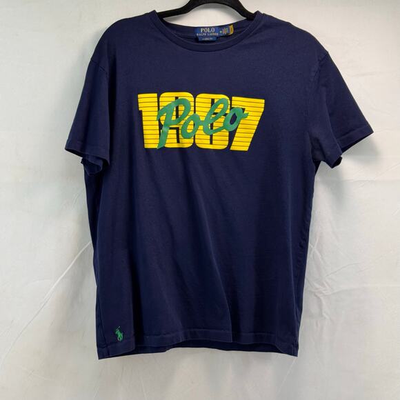 Ralph Lauren Tops - Ralph Lauren women’s medium polo navy T-shirt